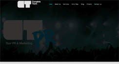 Desktop Screenshot of completetours.co.uk
